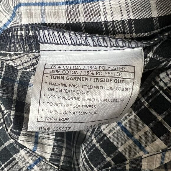 Ariat Pro Series Button Up Shirt Mens Size XL Long Sleeve Western Plaid - Picture 10 of 10